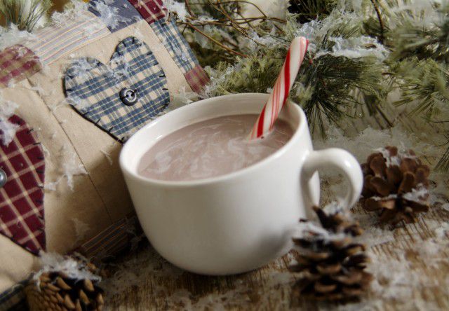 Hot Peppermint Cocoa